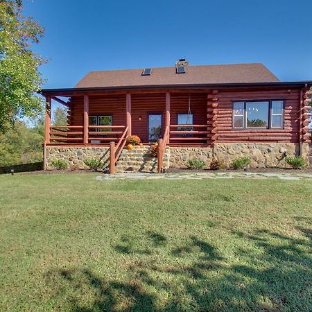 Cozy Log Cabin Getaway With Fire Pit And 3 Acres! Ruckersville Bagian luar foto
