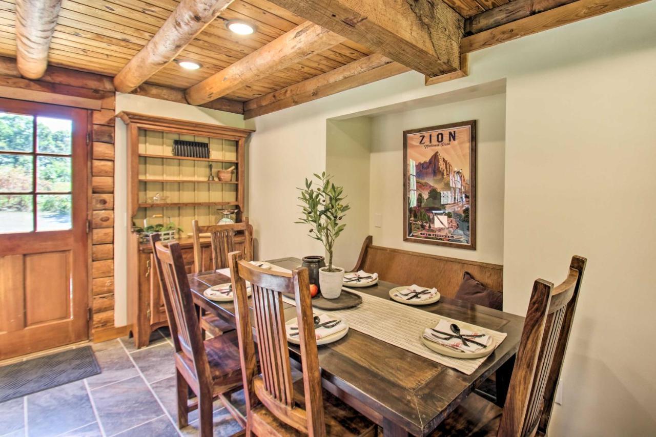 Cozy Log Cabin Getaway With Fire Pit And 3 Acres! Ruckersville Bagian luar foto